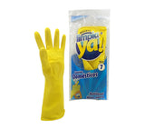 Guante domestico limpiaya amarillo talla 7