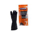 Guante industrial calibre 25 eterna negro talla 7 1/2