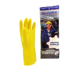 Guante industrial calibre 25 latexport amarillo talla 9
