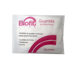 Guante transparente plastico x 100 (polietileno)