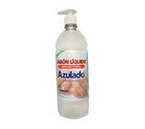 Jabon liquido manos azulado antibacterial avena con valvula x 1000 ml