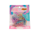 Clip sencillo x 50 pastel eterna et623