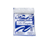 Tenedor desechable grande blanco deko/europea x 100