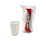 Vaso desechable blanco 10 oz x 25 domingo