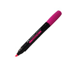 Resaltador redondo faber 49 rosado punta biselada