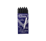 Crayon industrial x 10 negro onix