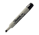 Marcador permanente sharpie tank negro punta biselada
