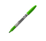 Marcador permanente personal sharpie ver lim punta fina