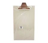Tabla legajadora oficio plastica blanca