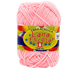 Lana escolar x 50 g (84 mt) rosada 3102
