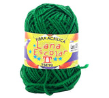 Lana escolar x 50 g (84 mt) verde 7502/6270