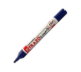 Marcador borrable recargable trazo 150 azul