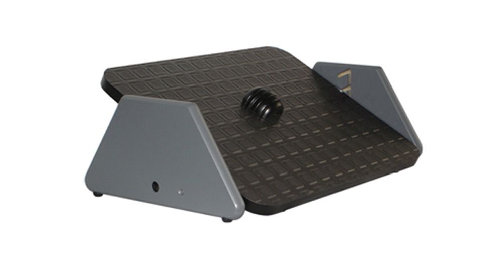 Descansapies madera con mov.3 alt artecma 1360