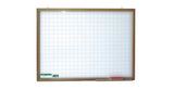 Tablero borrable 240x120 con cuadrada artecma 2129
