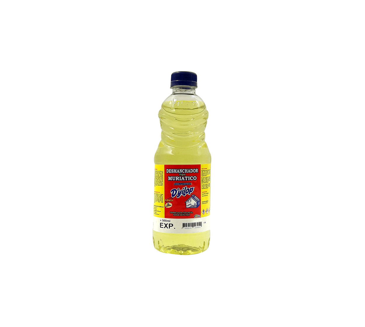 Desmanchador tipo muriatico yilop x 500 ml