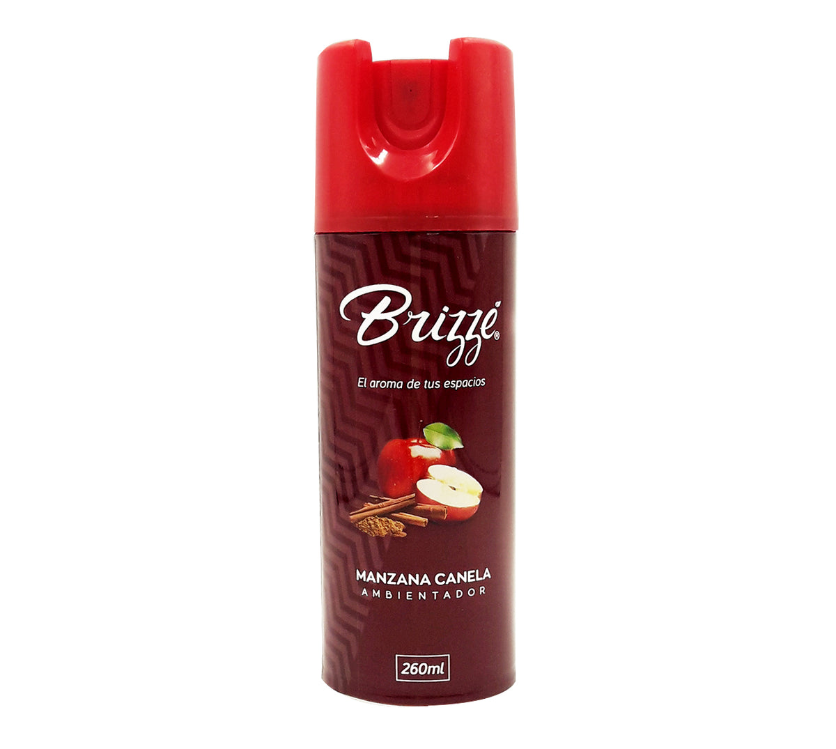 Ambientador spray brizze x 260 ml manzana canela