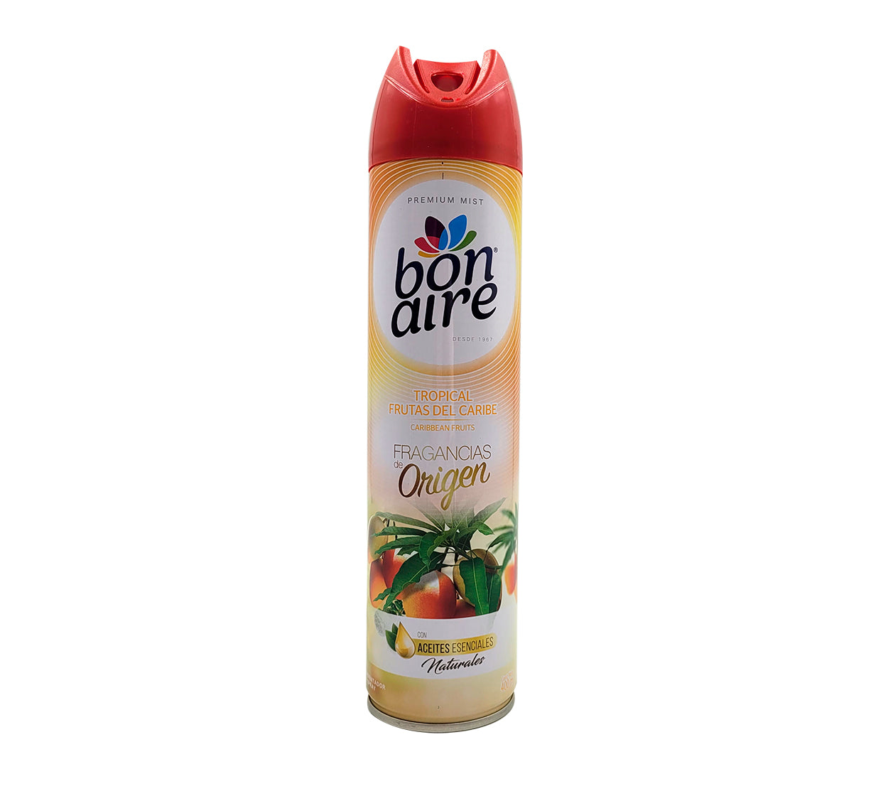 Ambientador spray bonaire x 400 ml frutas caribe