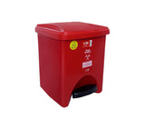 Basurera pedal 20 lt riesgo biologico 4-1002152