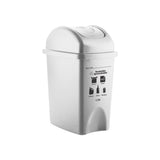 Basurera vaiven 10 lt blanca reciclable aprovechable 4-1042502