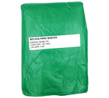 Bolsa basura 65x90 cm verde x 100 calibre 0.8