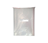 Bolsa plastica transparente cierre rojo 30x38 cm x 100 calibre 2
