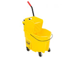 Carro con balde escurridor 35 lt rubbermaid 758088
