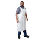 Delantal plastico blanco carnicero c-2