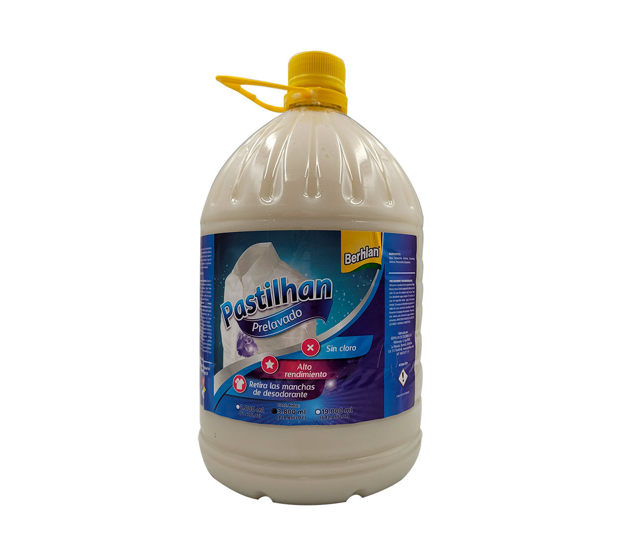 Quitamanchas pastilhan berhlan x 4l