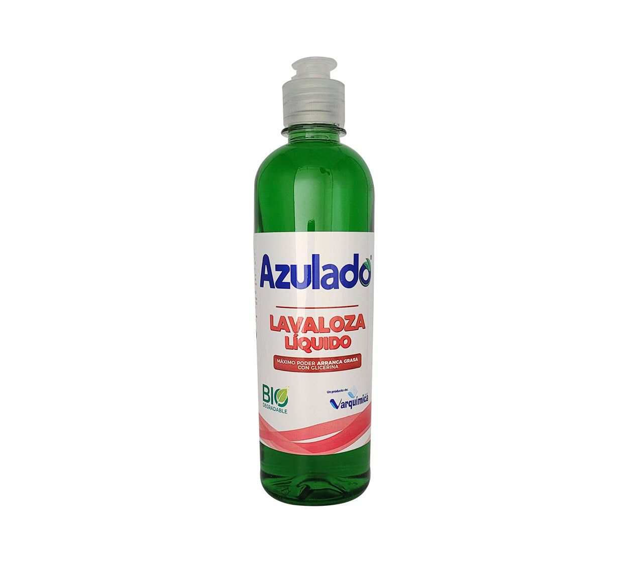 Lavaloza liquido limon x 500 ml azulado flip top