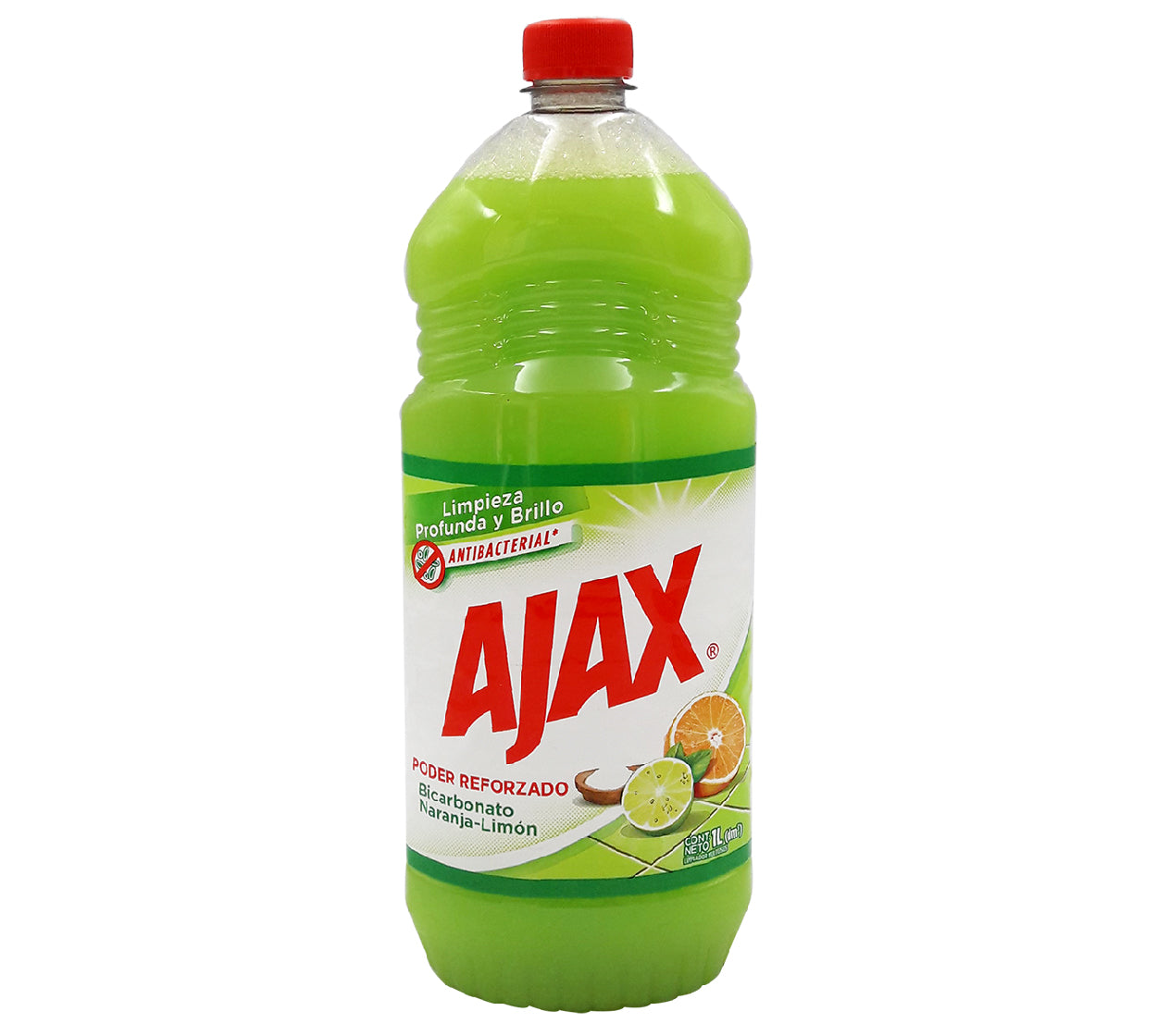 Limpiador multiusos desinfectante ajax bicarbonato nj x 1000 ml