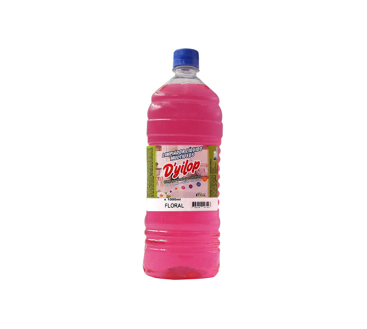 Limpiador multiuso liquido floral yilop x 1000 ml