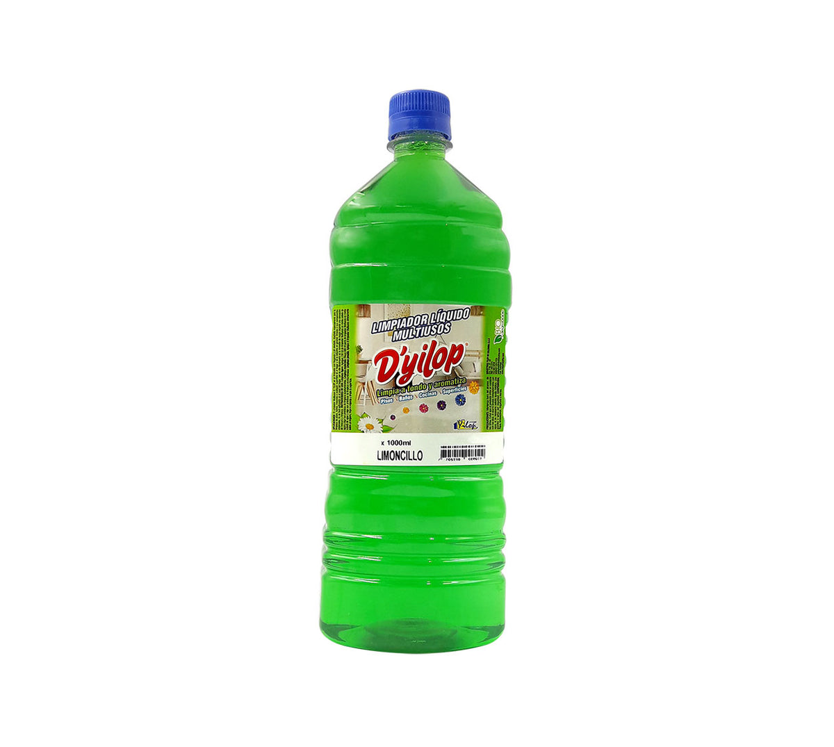 Limpiador multiuso liquido limon yilop x 1000 ml