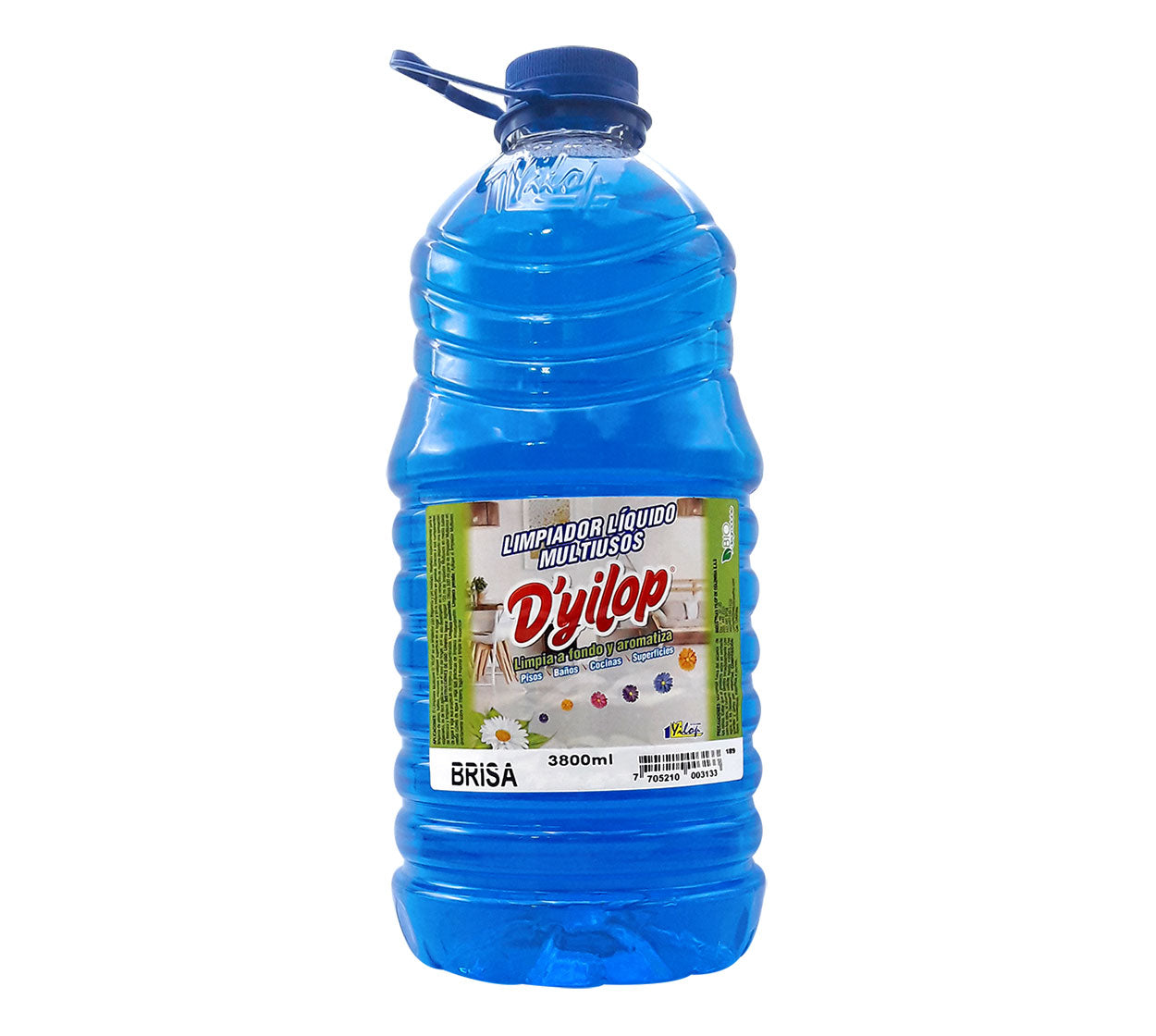 Limpiador multiuso liquido brisa yilop x 3800 ml
