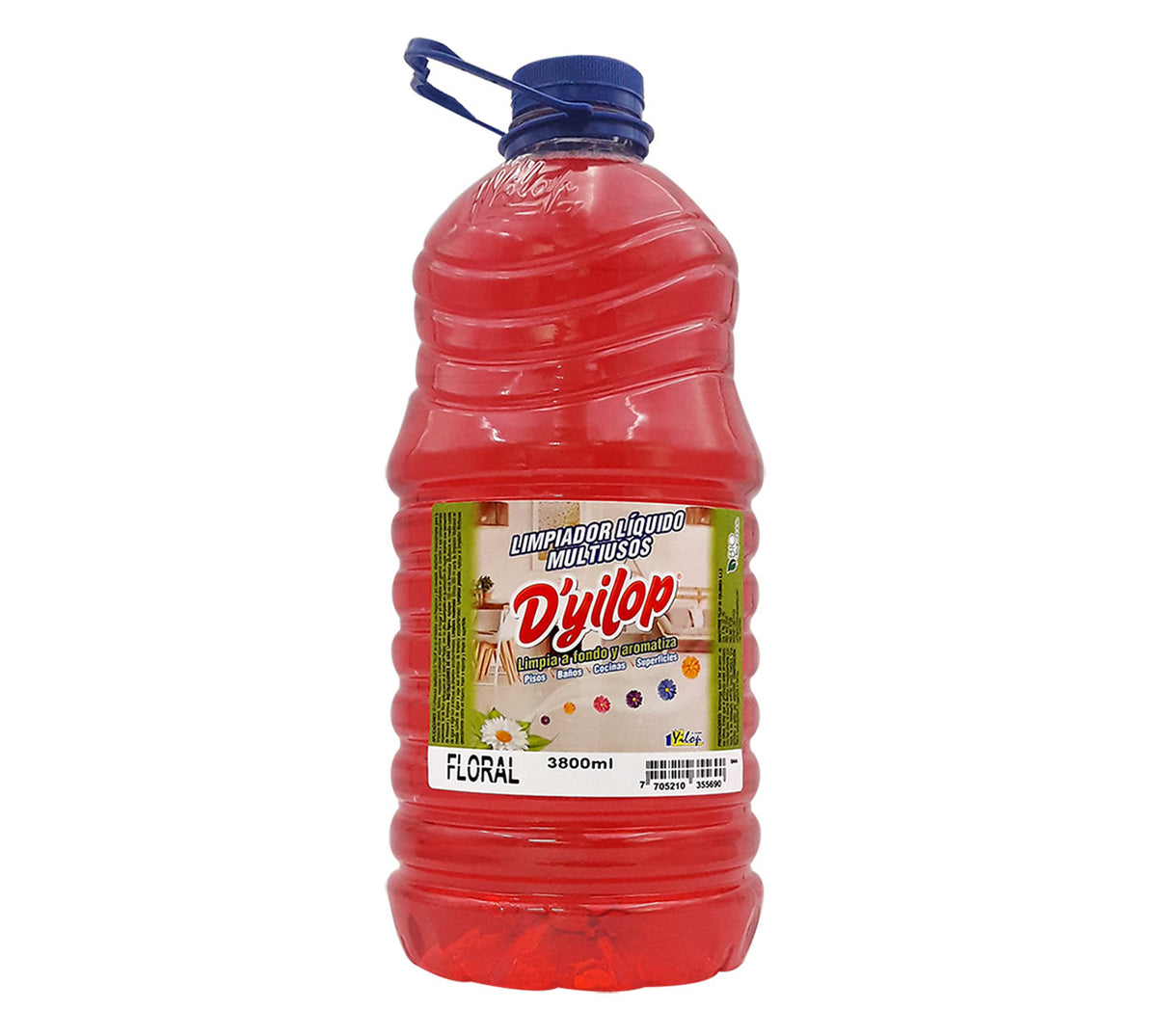 Limpiador multiuso liquido floral yilop x 3800 ml