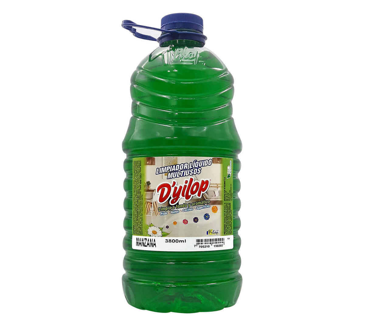 Limpiador multiuso liquido manzana yilop x 3800 ml