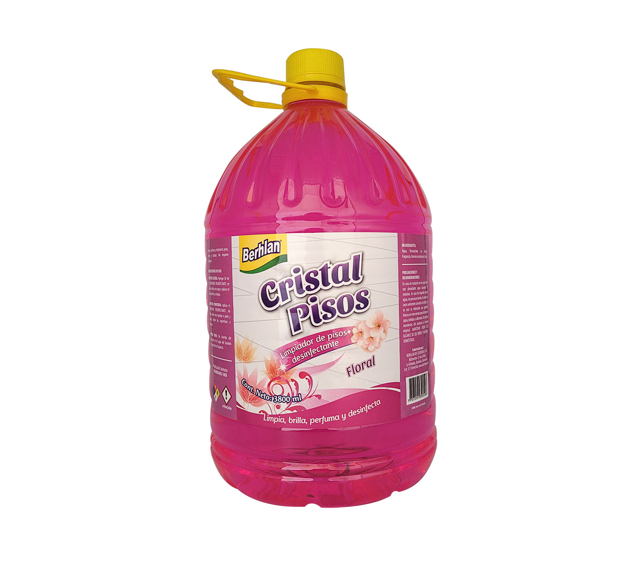 Cristalpisos liquido berhlan floral x 3800 ml