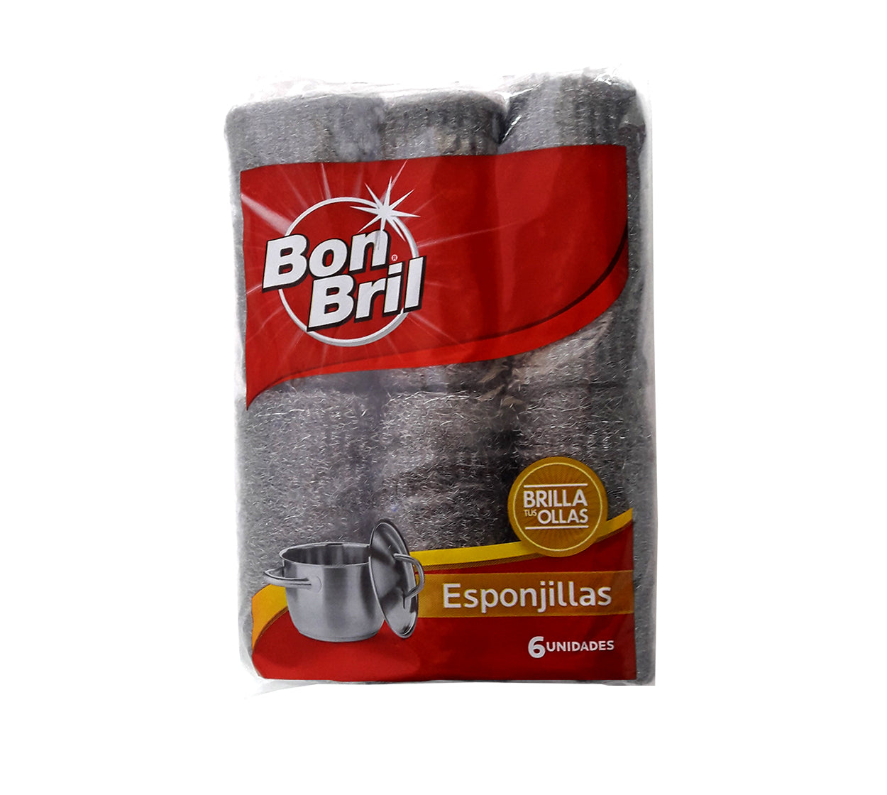 Esponjilla brillo bon bril x 6