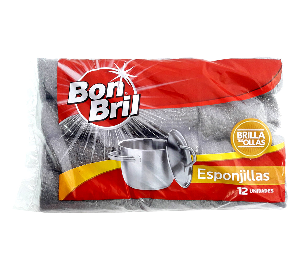 Esponjilla brillo bon bril x 12