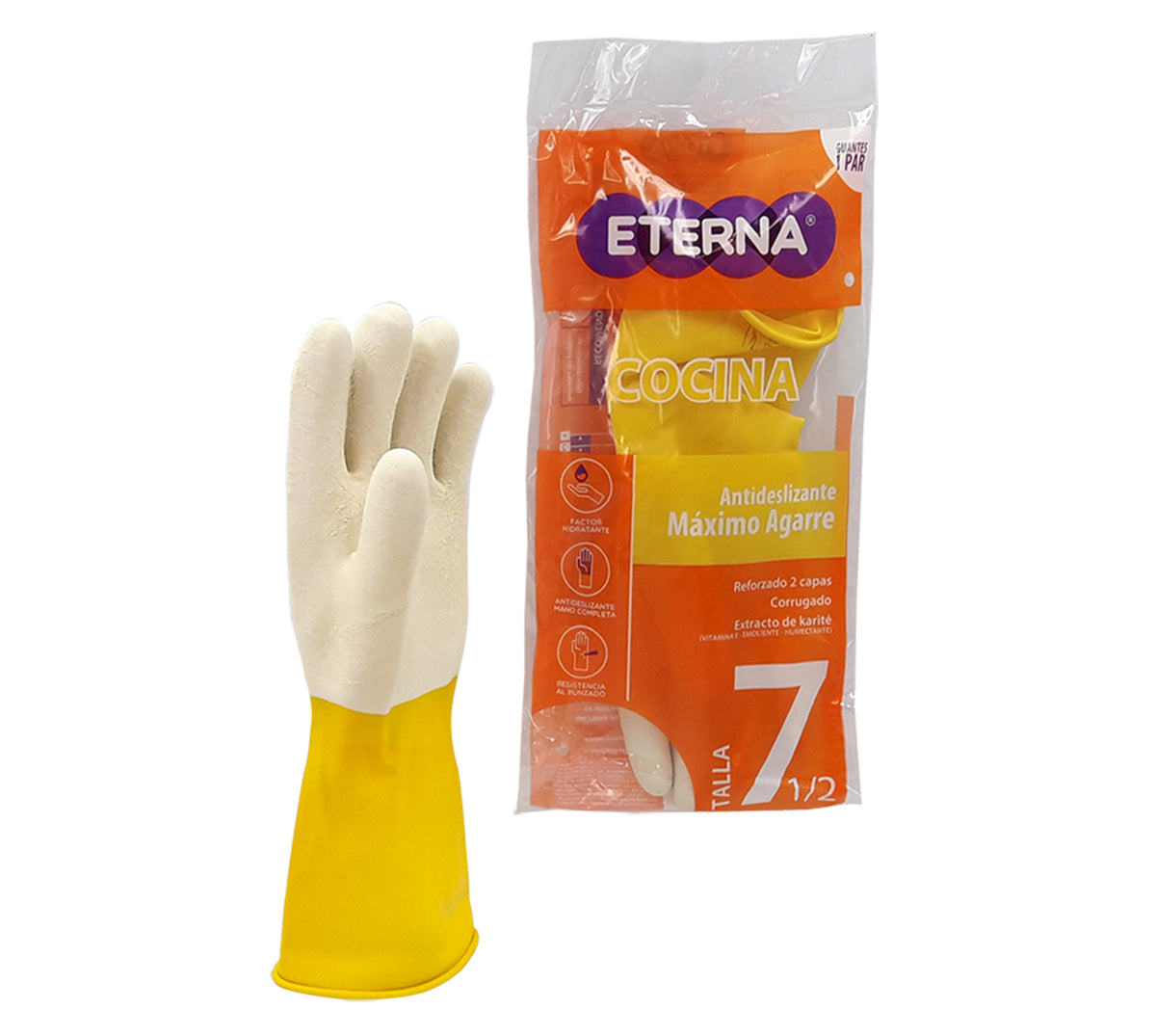 Guante antideslizante eterna talla 7 1/2
