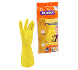 Guante domestico eterna amarillo talla 7