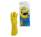 Guante domestico limpiaya amarillo talla 8 1/2