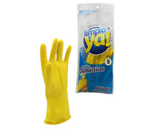 Guante domestico limpiaya amarillo talla 9
