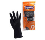 Guante industrial calibre 25 eterna negro talla 9-1/2
