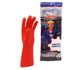 Guante industrial calibre 25 latexport rojo talla 8