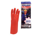Guante industrial calibre 25 latexport rojo talla 9