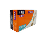 Guante vinilo transparente x 100 talla l