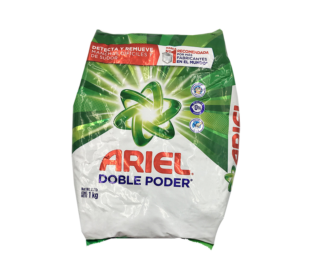 Detergente en polvo ariel x 1000 g