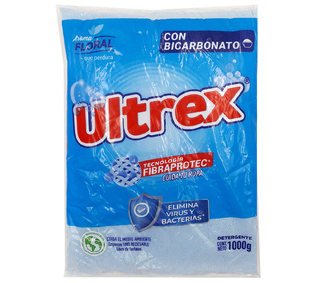 Detergente en polvo ultrex x 1000 g