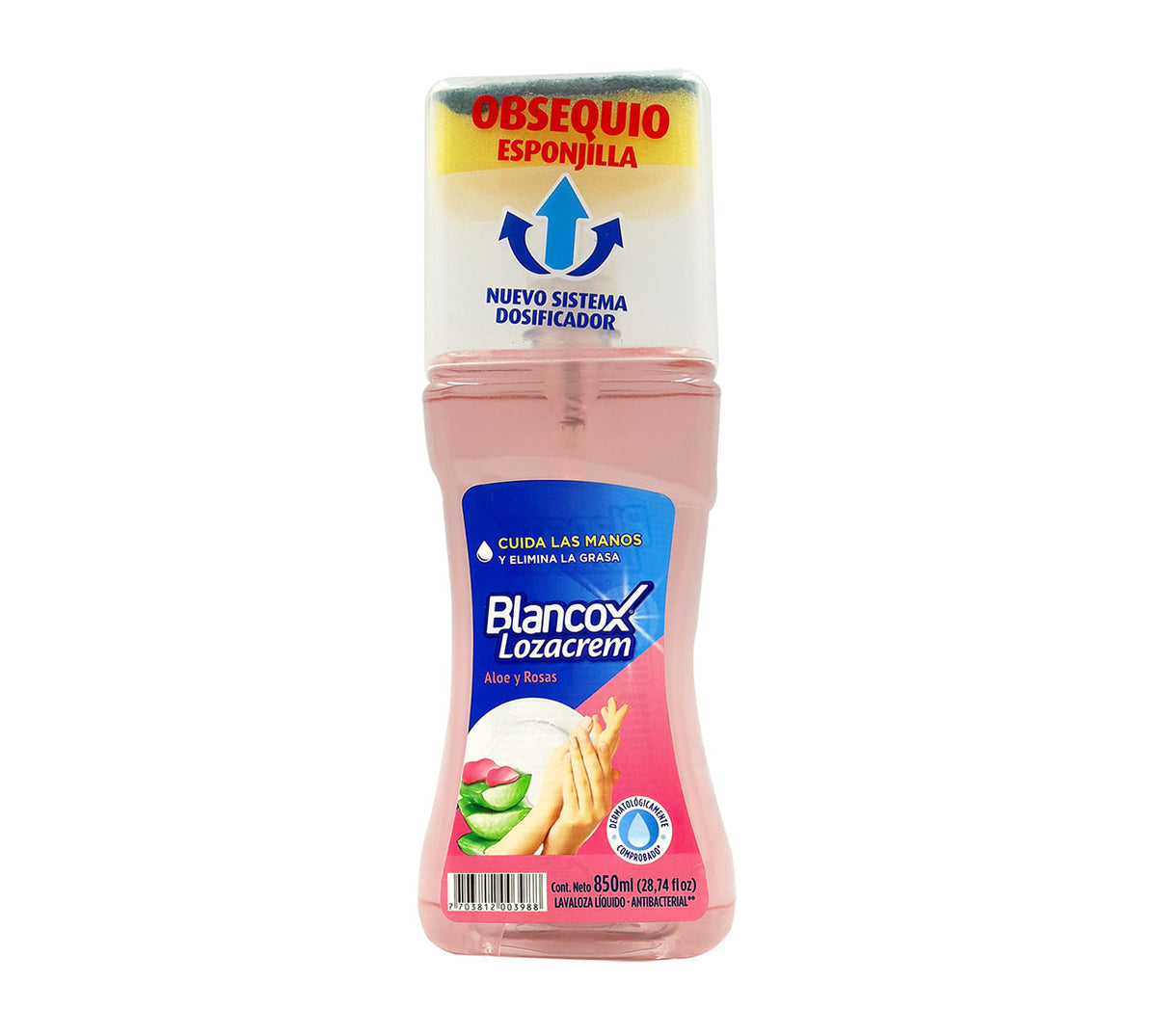 Lavaloza liquido lozacrem aloe x 850 ml