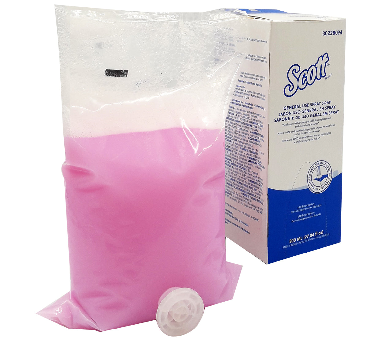 Jabon liquido manos spray 8094 x 800 ml kimberly